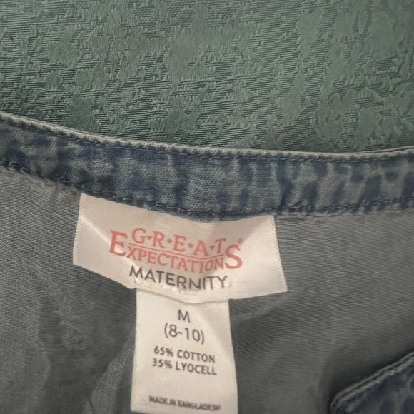 Maternity soft Jean gown - Picture 3 of 3